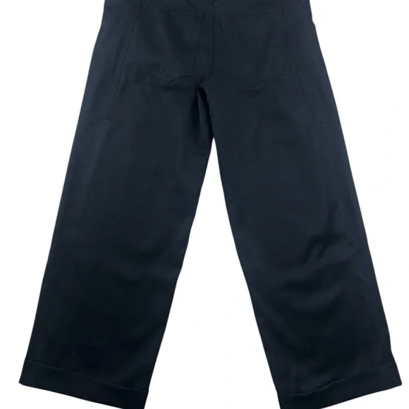 Endovanera Mens Wide Leg Pants 42x32 Baggy Edgy Military Inspired Streetwear